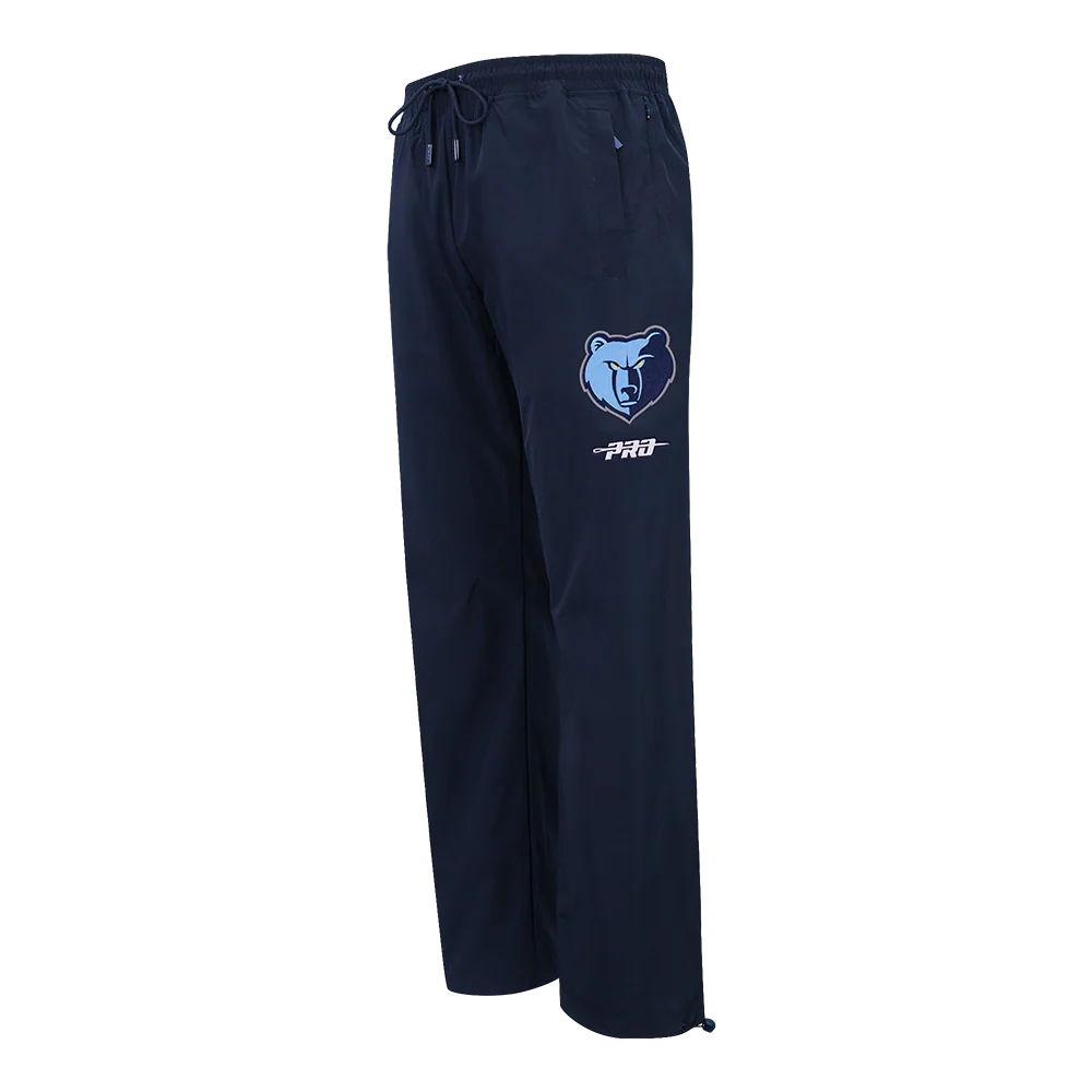 NBA MEMPHIS GRIZZLIES PRE GAME MEN'S NYLON PANT (MIDNIGHT NAVY) - Image 4