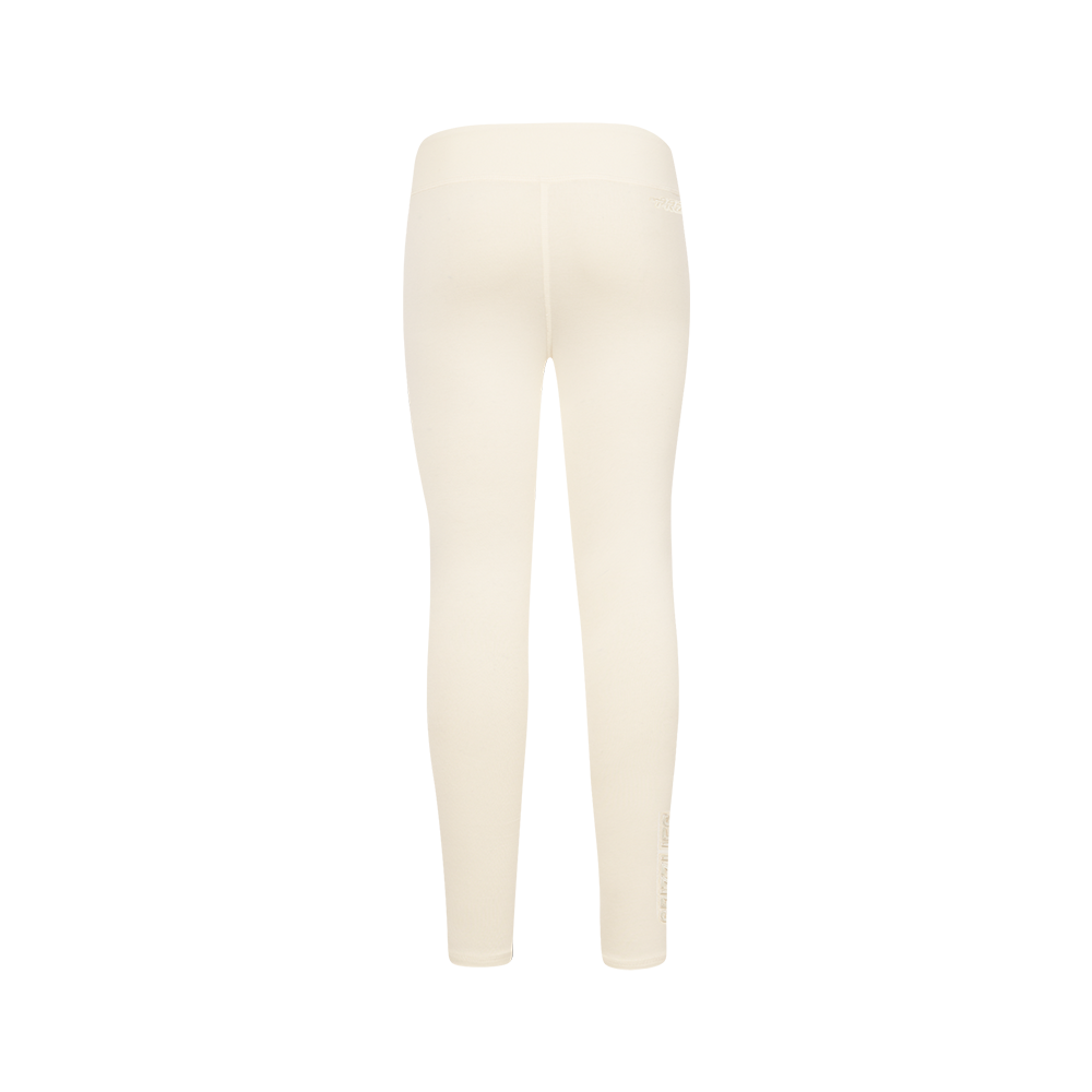 NBA MEMPHIS GRIZZLIES NEUTRAL BIG GIRLS LEGGING (EGGSHELL) - Image 4
