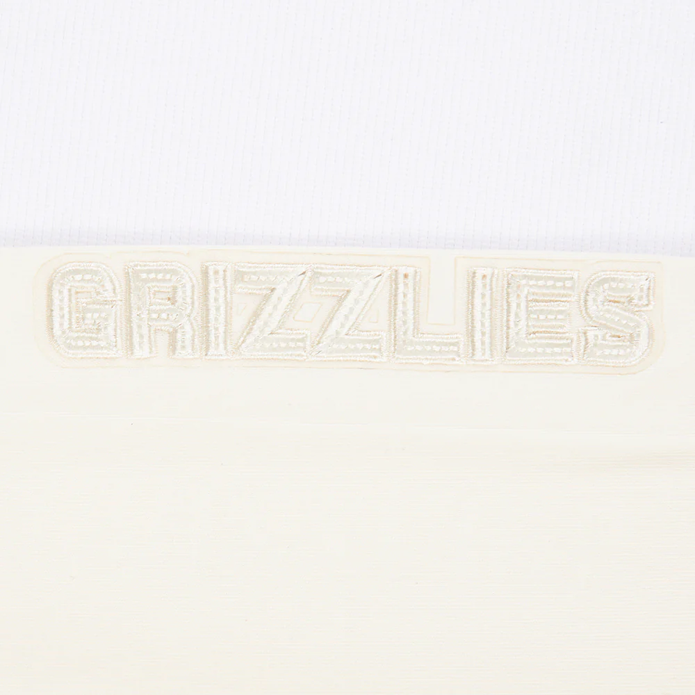 NBA MEMPHIS GRIZZLIES NEUTRAL BIG GIRLS LEGGING (EGGSHELL) - Image 5