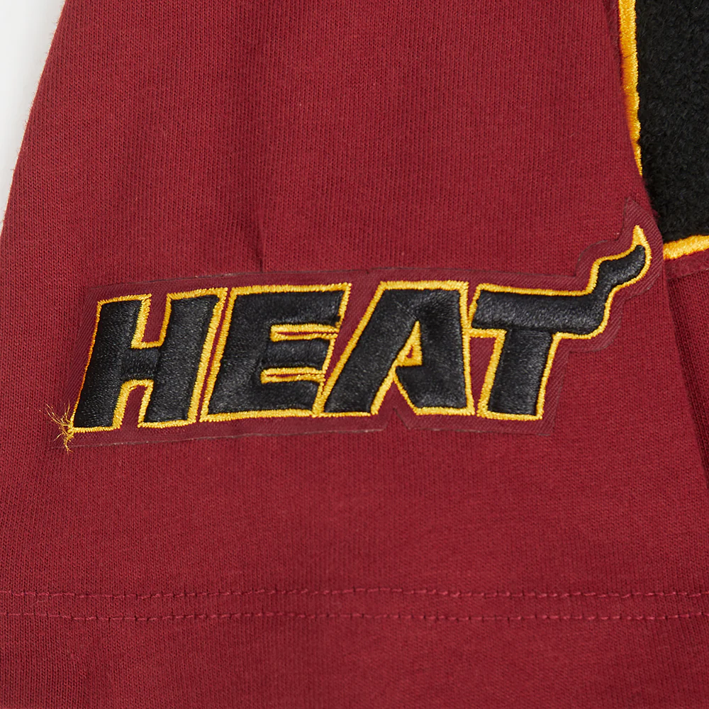 NBA MIAMI HEAT CLASSIC BIG BOY'S SJ TEE (CARDINAL RED) - Image 6