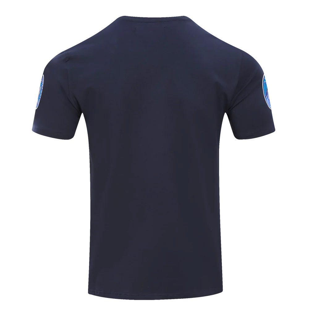 NBA MINNESOTA TIMBERWOLVES CLASSIC CHENILLE MEN'S TEE (MIDNIGHT NAVY) - Image 5