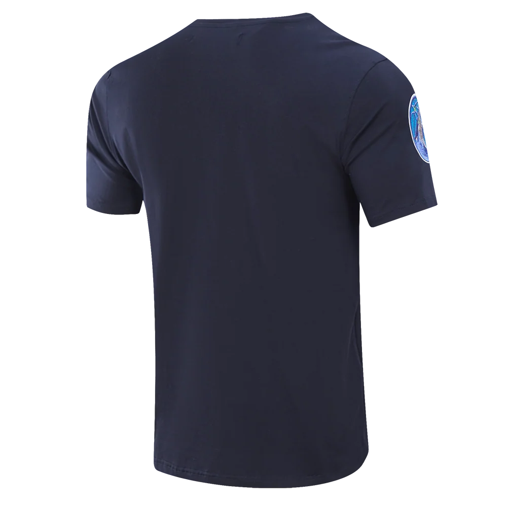 NBA MINNESOTA TIMBERWOLVES CLASSIC CHENILLE MEN'S TEE (MIDNIGHT NAVY) - Image 6