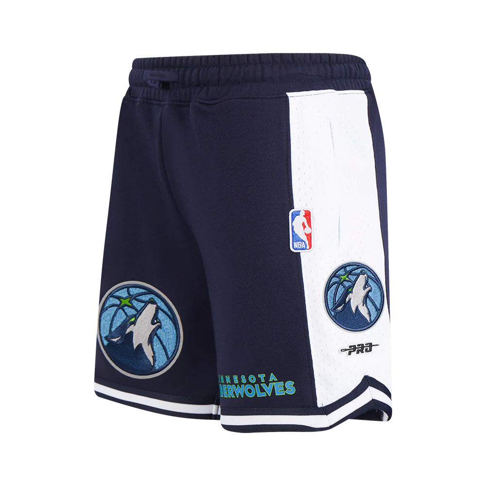 NBA MINNESOTA TIMBERWOLVES CLASSIC BIG BOY'S FLC 2.0 SHORT (MIDNIGHT NAVY)