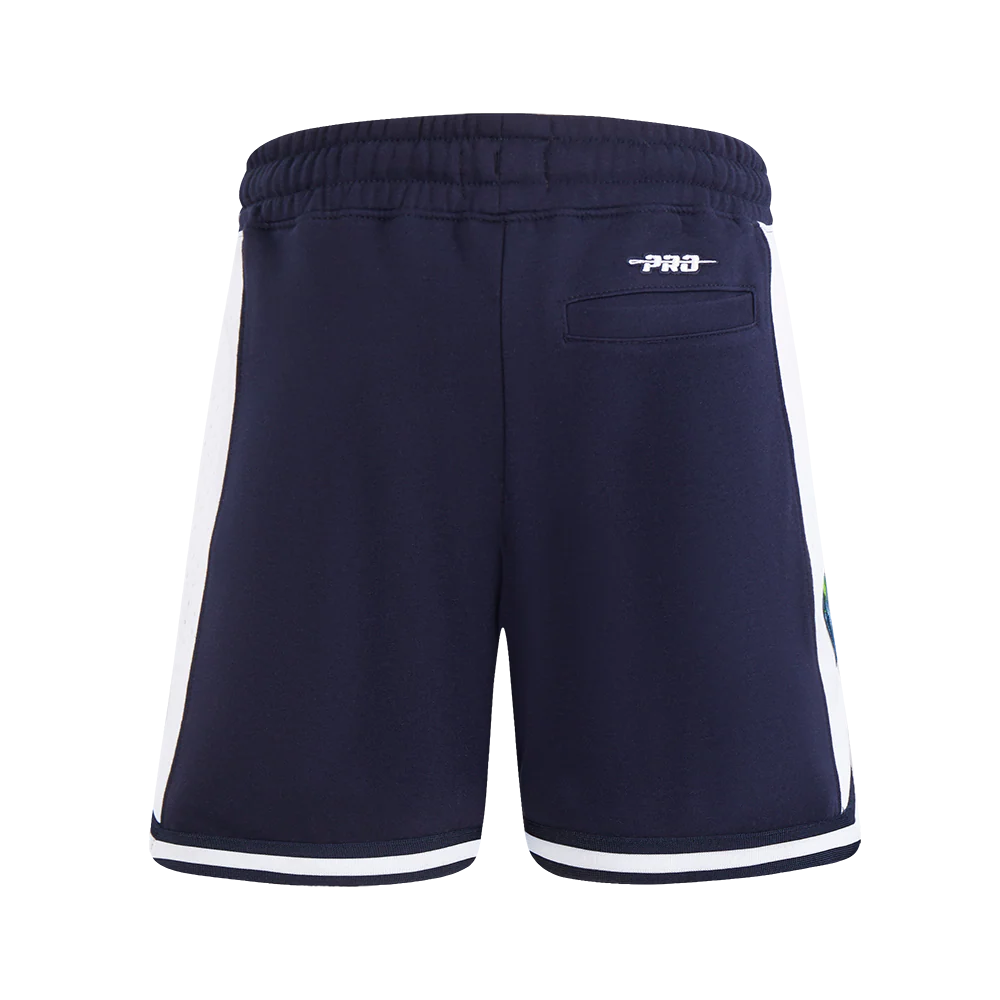 NBA MINNESOTA TIMBERWOLVES CLASSIC BIG BOY'S FLC 2.0 SHORT (MIDNIGHT NAVY) - Image 4
