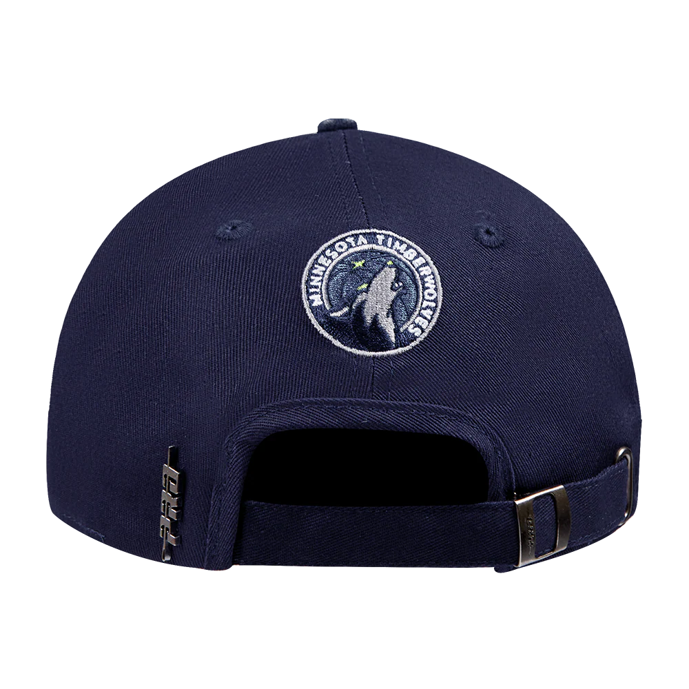 NBA MINNESOTA TIMBERWOLVES JEWELS WOMEN'S DAD HAT (MIDNIGHT NAVY) - Image 4