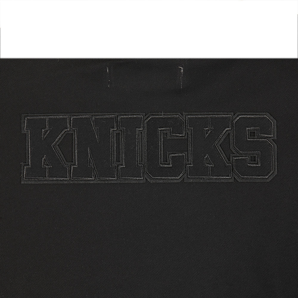 NBA NEW YORK KNICKS NEUTRAL WOMEN'S CREWNECK (BLACK) - Image 7