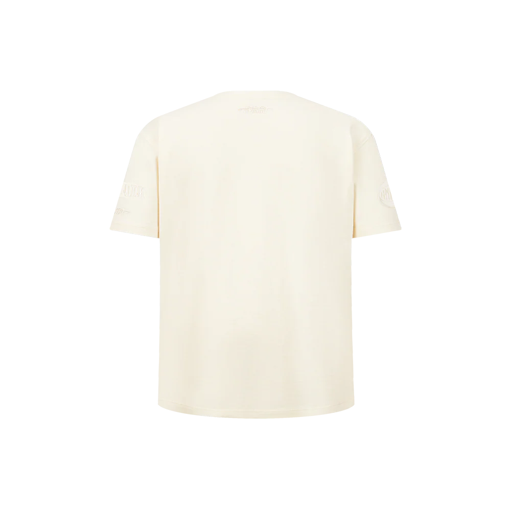 NBA NEW YORK KNICKS NEUTRAL LITTLE BOYS SHORT SLEEVE TEE (EGGSHELL) - Image 3