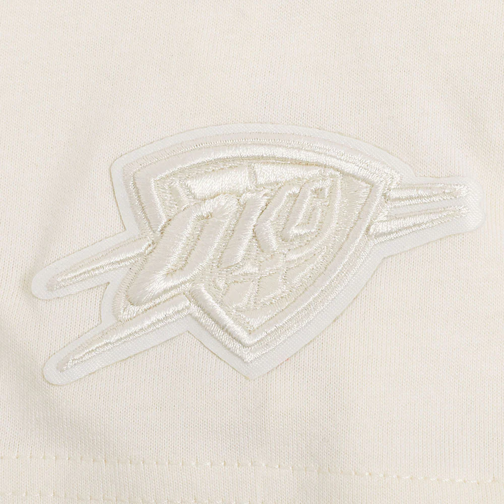 NBA OKLAHOMA CITY THUNDER NEUTRAL BIG GIRL'S SS BOXY TEE (EGGSHELL) - Image 5