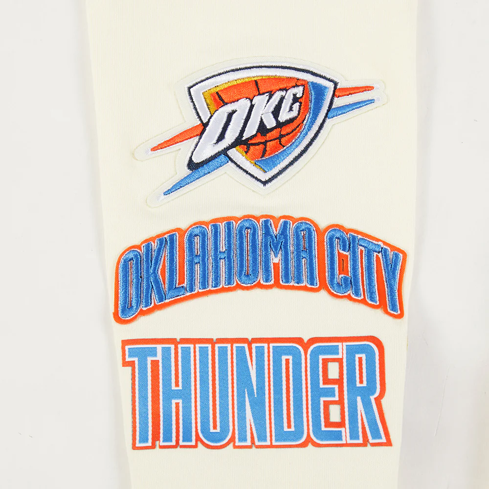 OKLAHOMA CITY THUNDER RETRO CLASSIC BIG GIRL'S LEGGING (EGGSHELL) - Image 6