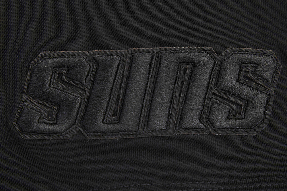 NBA PHOENIX SUNS NEUTRAL COTTON JERSEY DROP SHOULDER TEE (BLACK) - Image 5