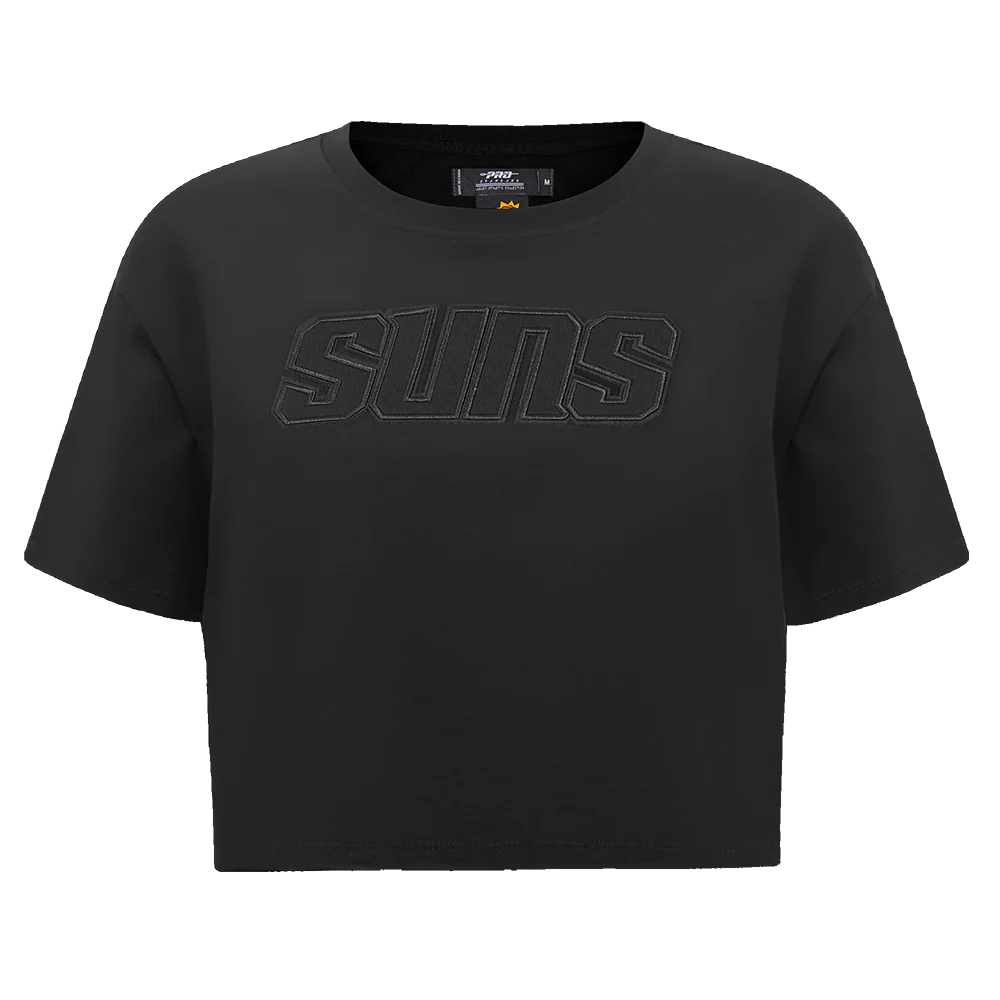 NBA PHOENIX SUNS NEUTRAL WOMEN'S BOXY TEE (BLACK)