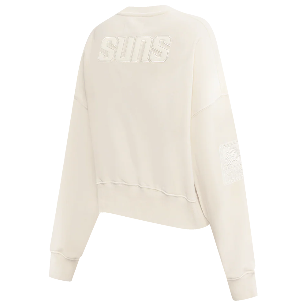 NBA PHOENIX SUNS NEUTRAL WOMEN'S CREWNECK (EGGSHELL) - Image 4