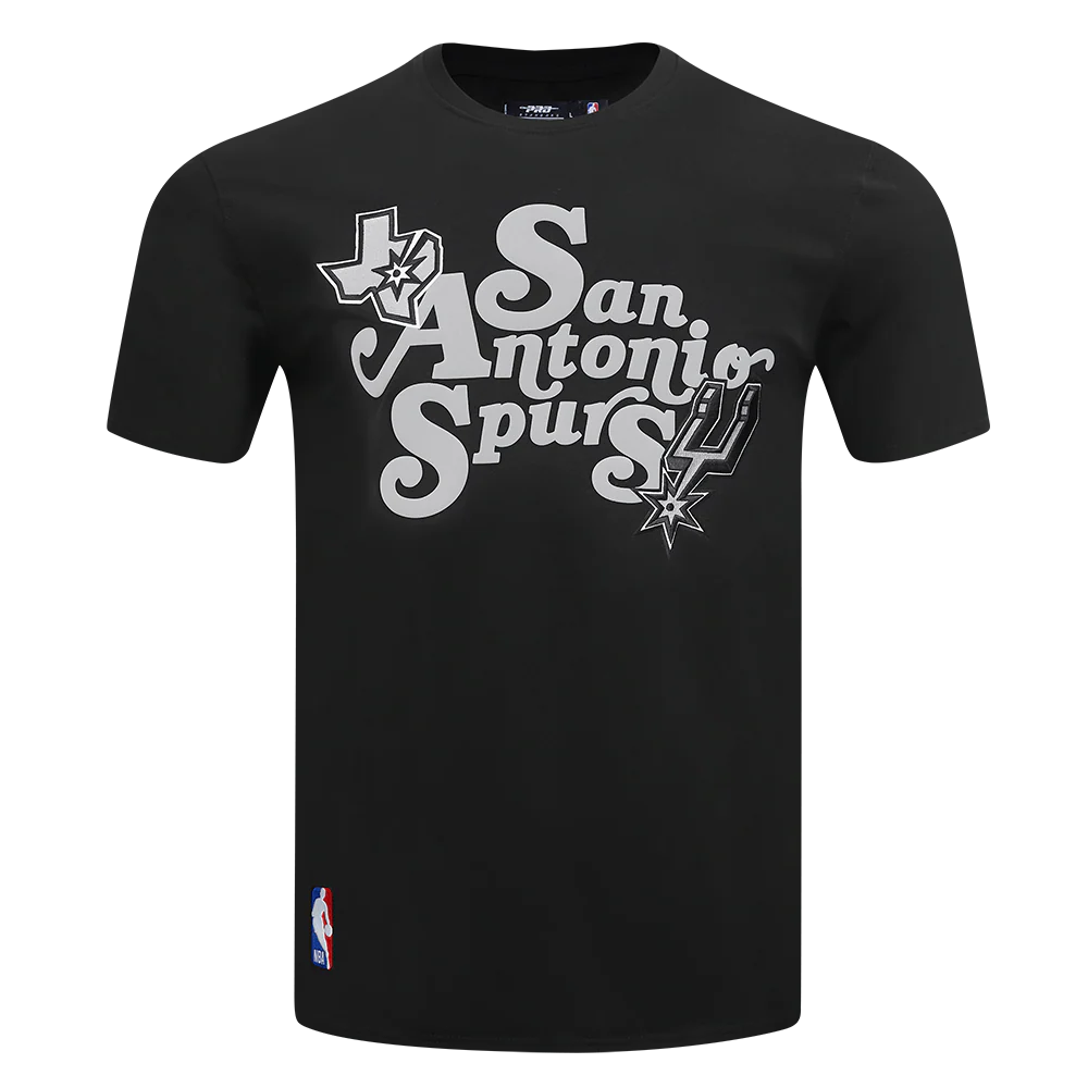 NBA SAN ANTONIO SPURS SOUVENIR MEN'S SJ TEE (BLACK) - Image 5
