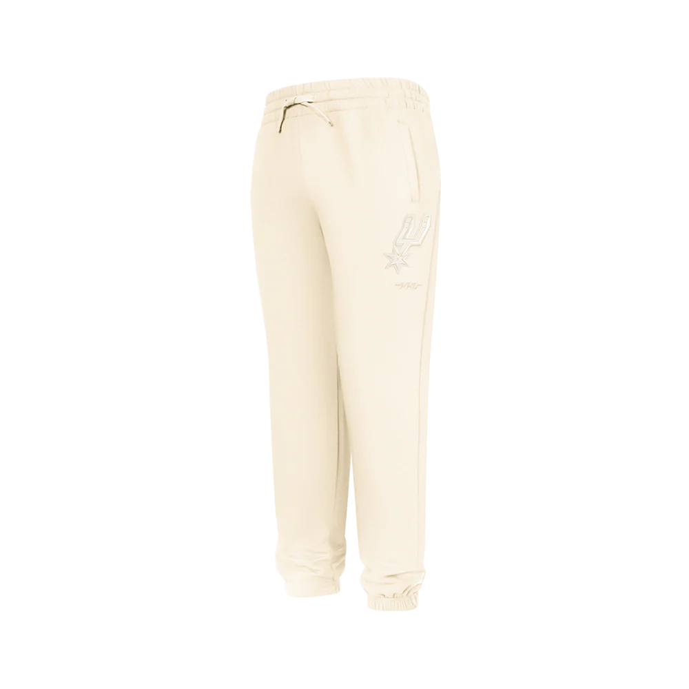 NBA SAN ANTONIO SPURS NEUTRAL BIG BOYS FLEECE SWEATPANT (EGGSHELL)