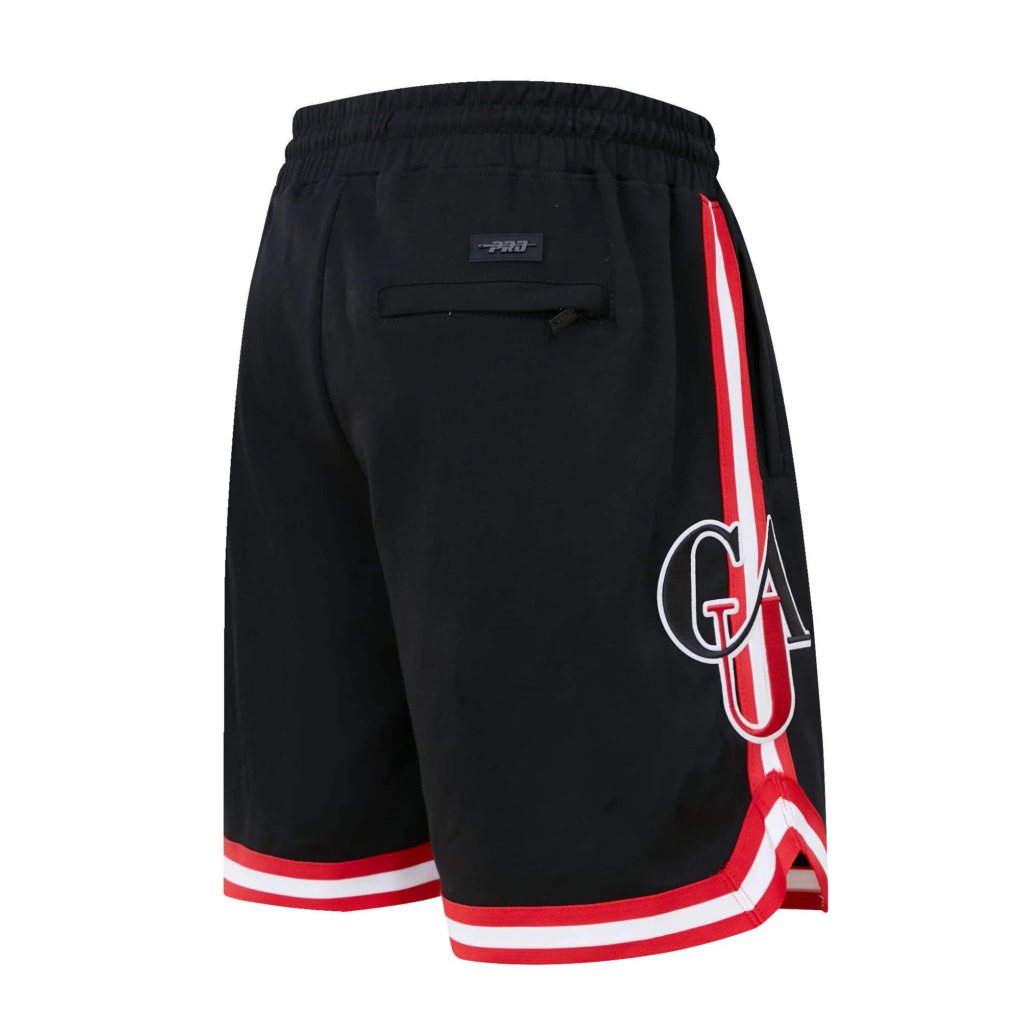 CLARK ATLANTA UNIVERSITY CLASSIC MEN'S SHORT (BLACK/RED) - Image 3