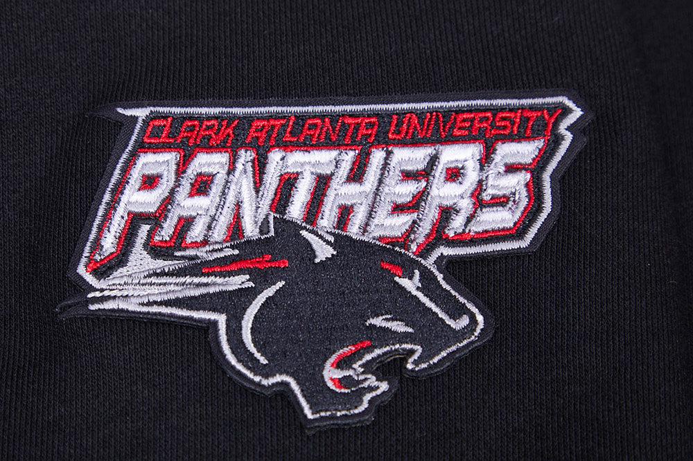 COLLEGE CLARK ATLANTA UNIVERSITY CLASSIC WOMEN'S FLC CREWNECK (BLACK) - Image 10