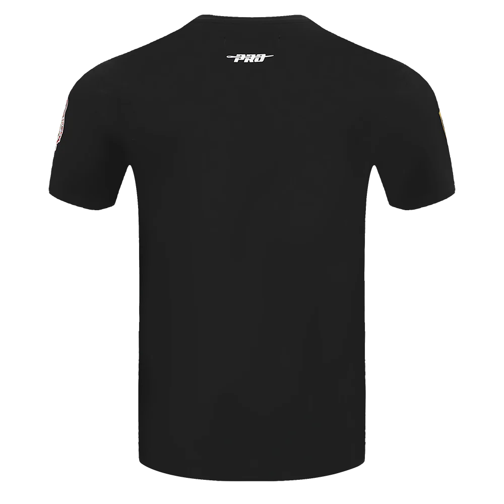 GRAMBLING STATE UNIVERSITY CLASSIC MEN'S STACKED LOGO TEE (BLACK) - Image 5