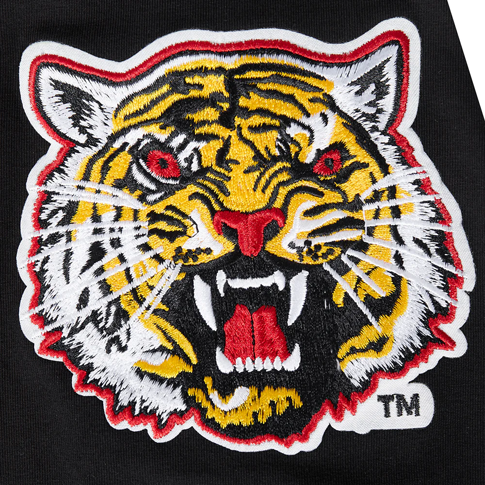 GRAMBLING STATE UNIVERSITY CLASSIC MEN'S STACKED LOGO TEE (BLACK) - Image 8