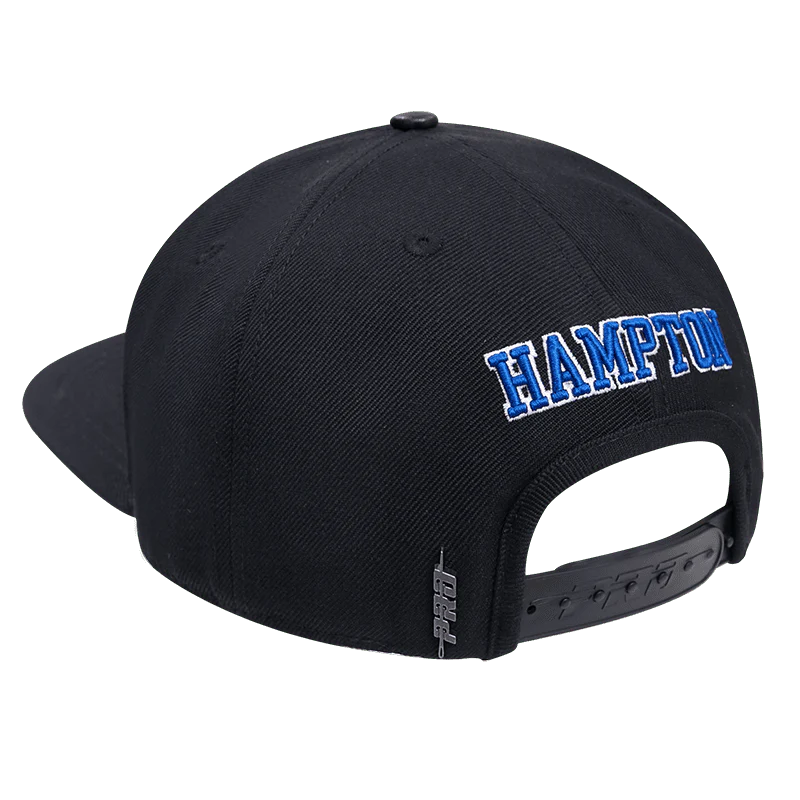 HAMPTON UNIVERSITY CLASSIC UNISEX WOOL SNAPBACK HAT (BLACK) - Image 3