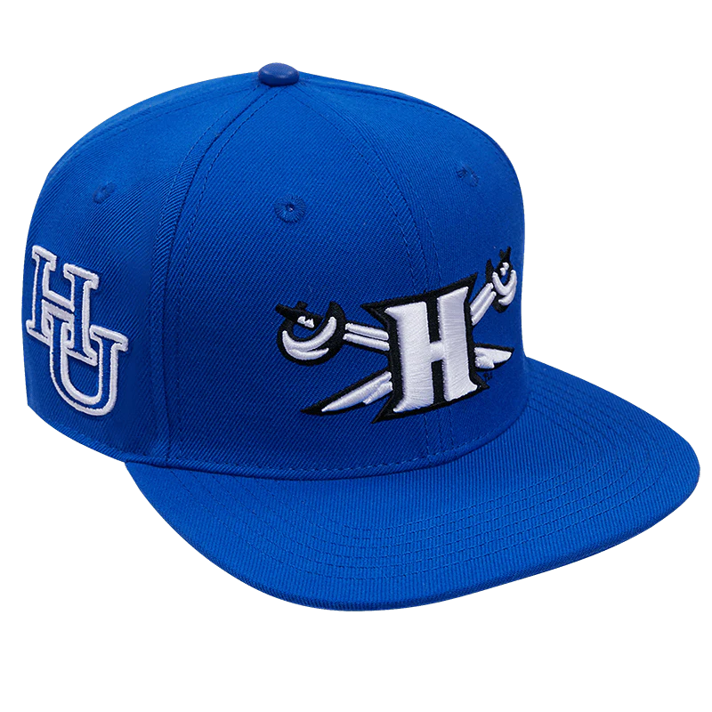 HAMPTON UNIVERSITY CLASSIC UNISEX WOOL SNAPBACK HAT (DODGER BLUE) - Image 2