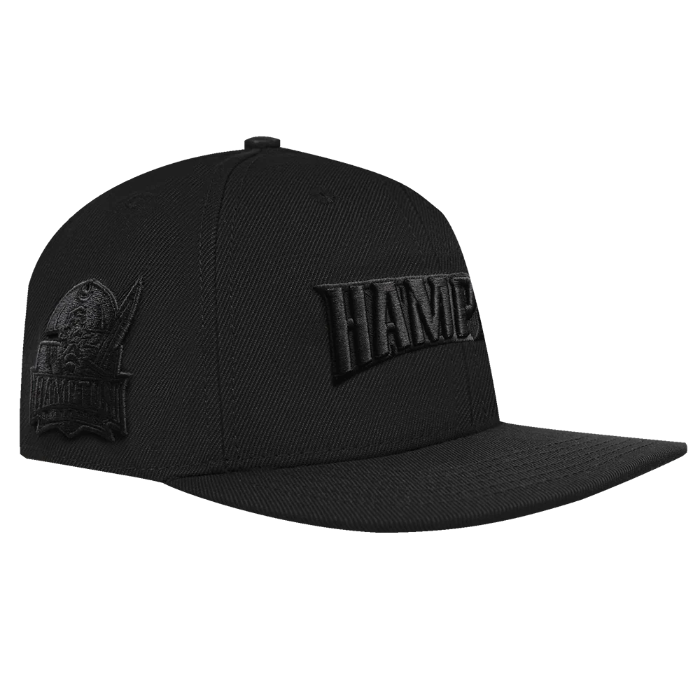 HAMPTON UNIVERSITY NEUTRAL WOOL SNAPBACK (BLACK) - Image 2