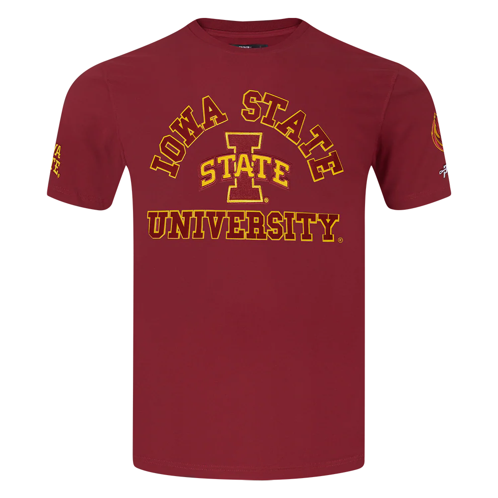 COLLEGE IOWA STATE UNIVERSITY COLLEGE CLASSIC CHENILLE MEN'S SJ TEE (CARDINAL RED)