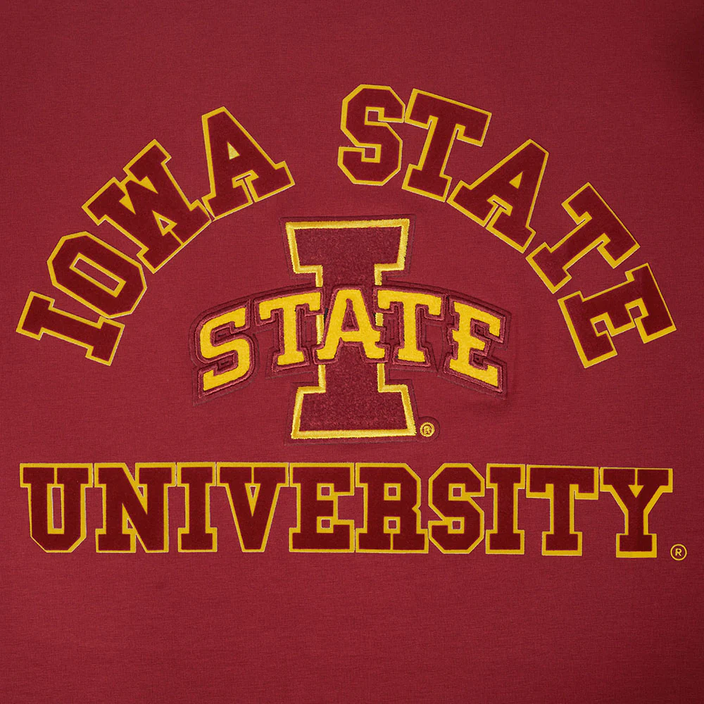 COLLEGE IOWA STATE UNIVERSITY COLLEGE CLASSIC CHENILLE MEN'S SJ TEE (CARDINAL RED) - Image 6