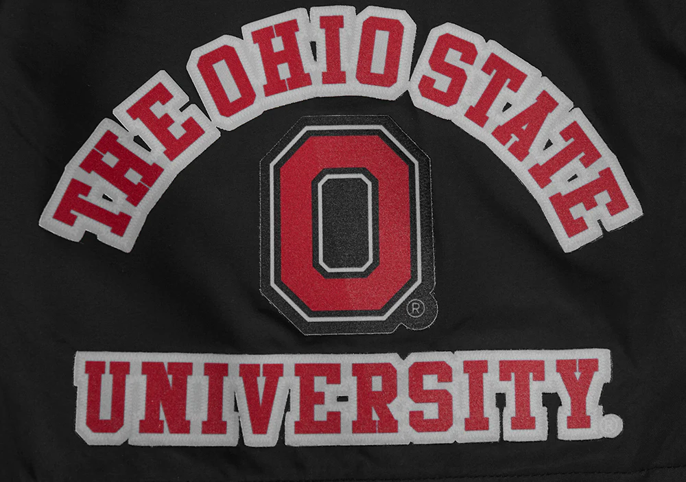 OHIO STATE UNIVERSITY CLASSIC MEN'S WOVEN SHORT (BLACK) - Image 5