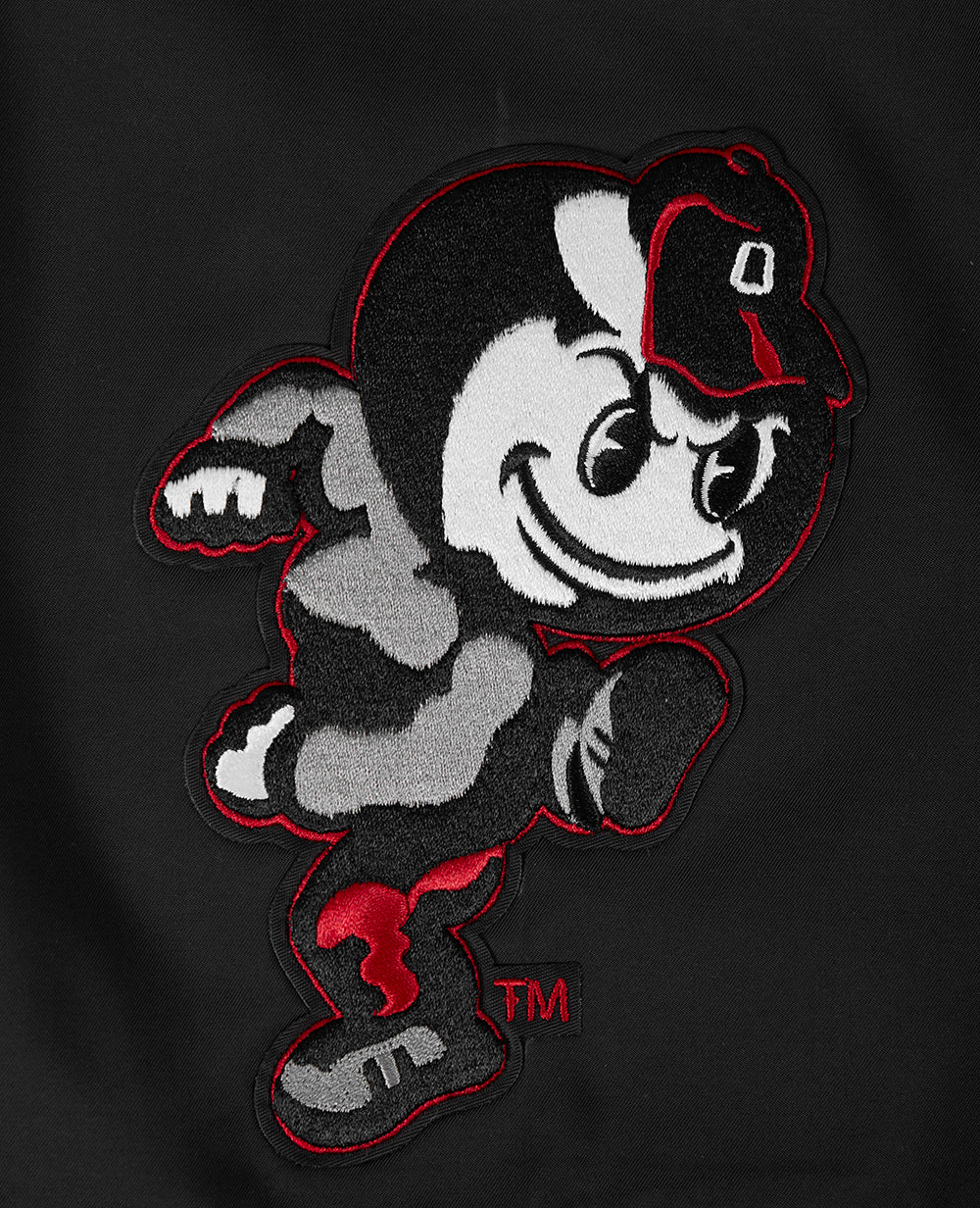 OHIO STATE UNIVERSITY CLASSIC MEN'S WOVEN SHORT (BLACK) - Image 6
