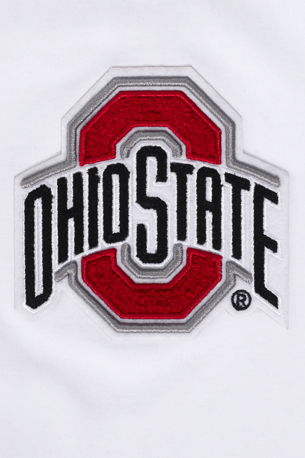 OHIO STATE UNIVERSITY CLASSIC SHORT SLEEVE WOMEN'S SLIM FIT TEE (WHITE) - Image 5