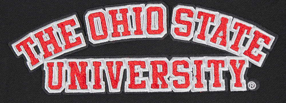 OHIO STATE UNIVERSITY CLASSIC WOMEN'S PULLOVER HOODIE (BLACK) - Image 5