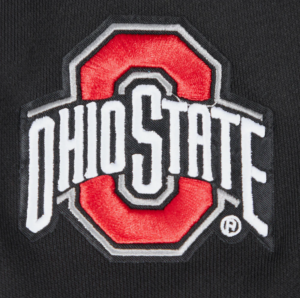 OHIO STATE UNIVERSITY CLASSIC WOMEN'S PULLOVER HOODIE (BLACK) - Image 6