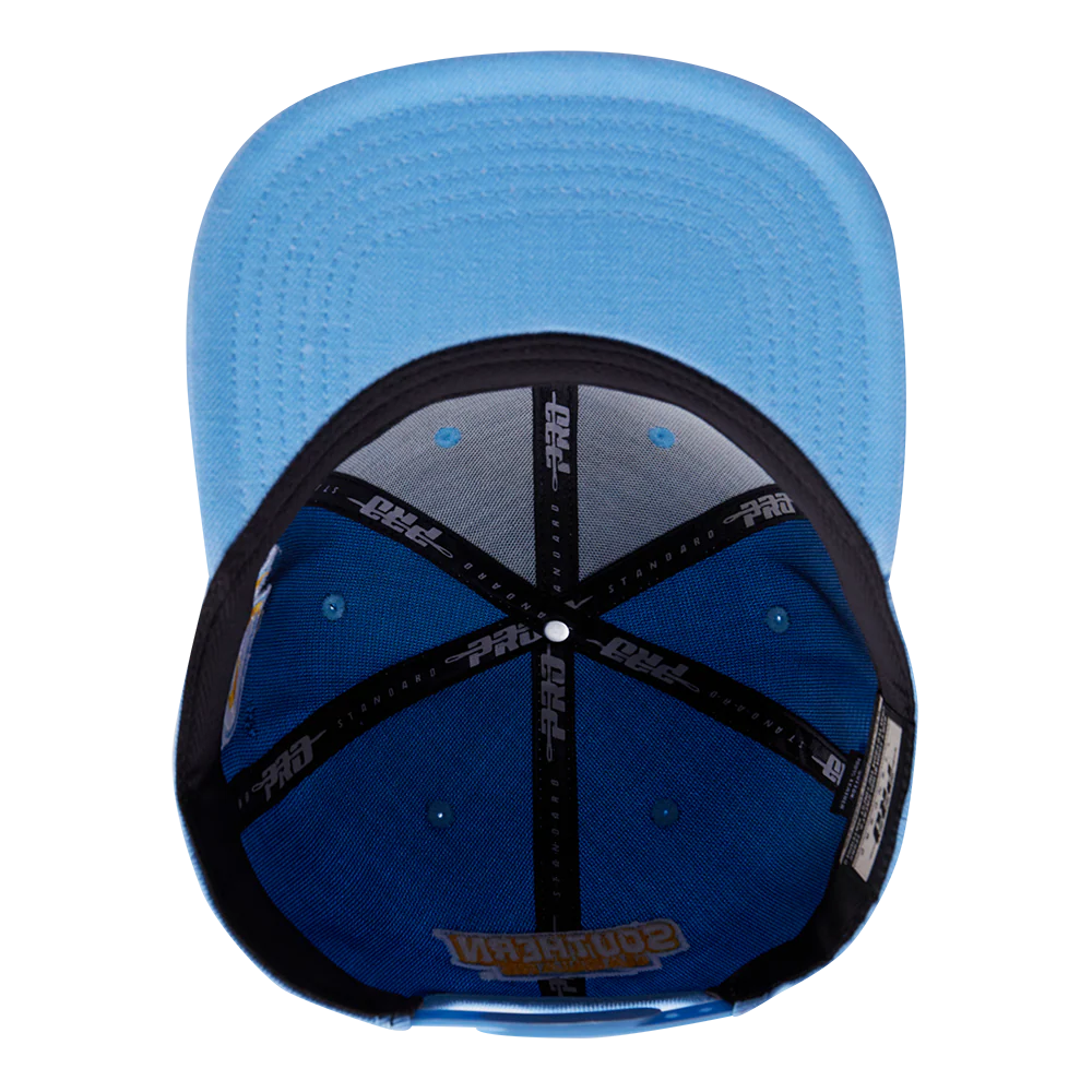 SOUTHERN UNIVERSITY CLASSIC UNISEX PRIMARY LOGO WOOL SNAPBACK HAT (UNIVERSITY BLUE) - Image 6