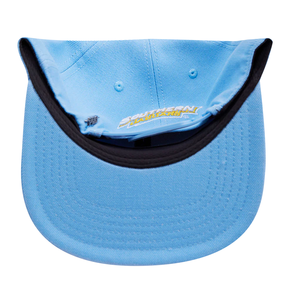 SOUTHERN UNIVERSITY CLASSIC UNISEX PRIMARY LOGO WOOL SNAPBACK HAT (UNIVERSITY BLUE) - Image 7