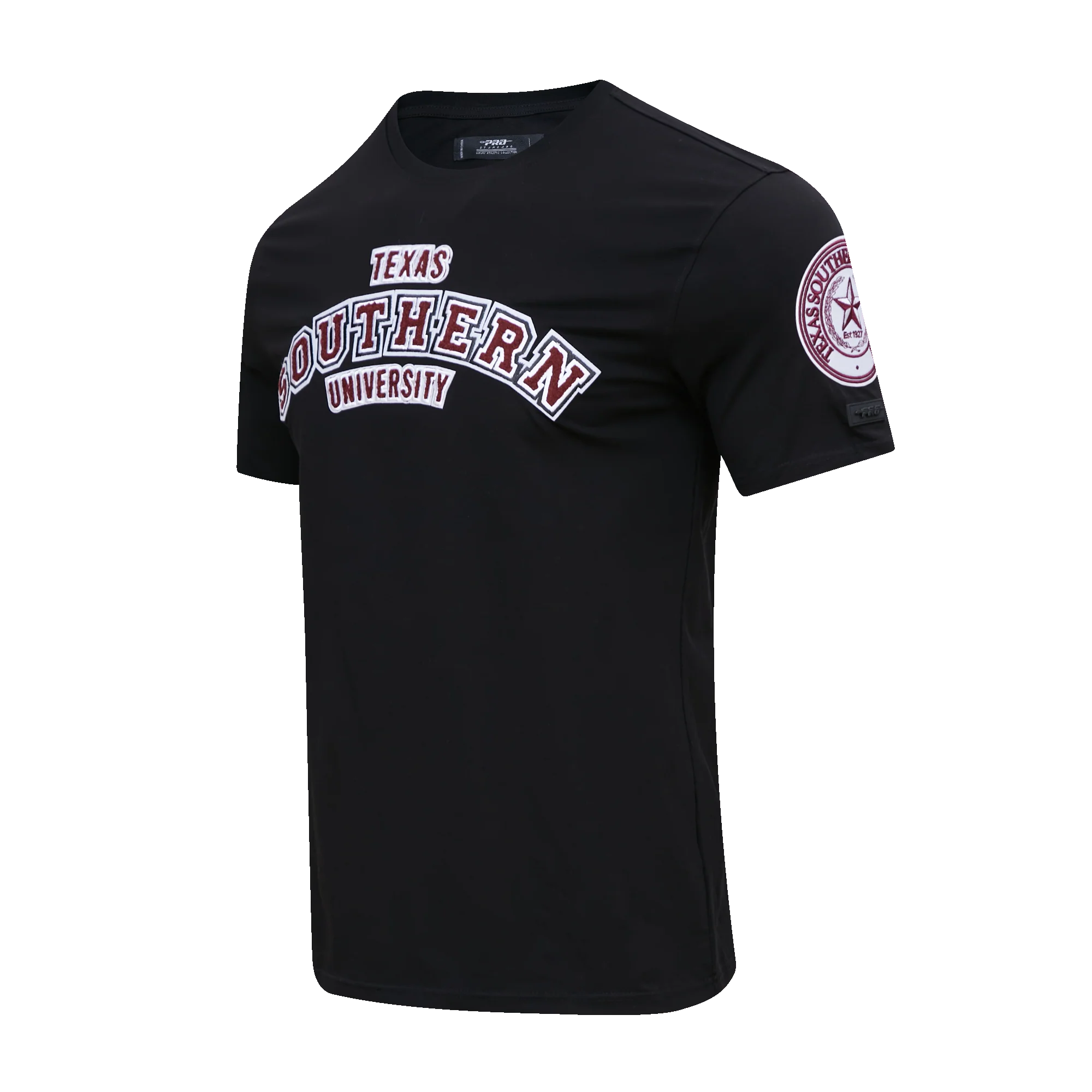 TEXAS SOUTHERN UNIVERSITY CLASSIC MEN'S TEE (BLACK) - Image 4