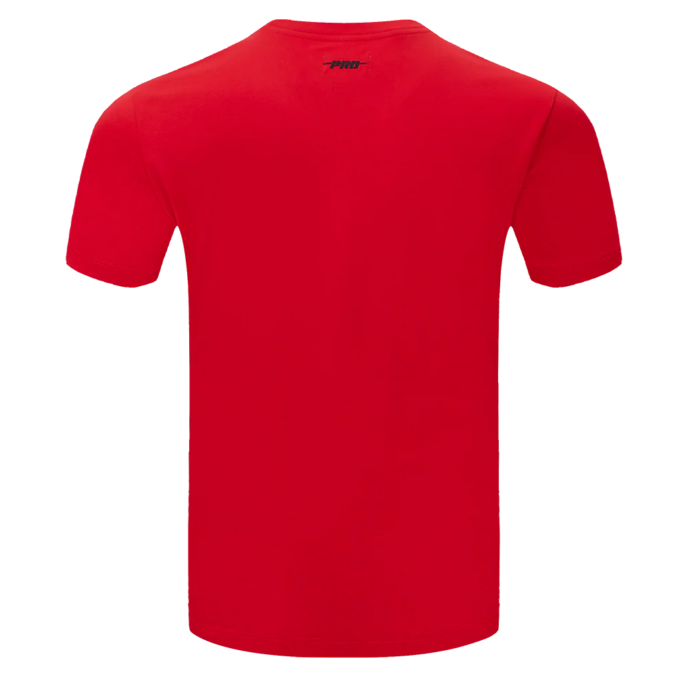 NFL BUFFALO BILLS OLD ENGLISH MEN'S TEE (RED) - Image 3