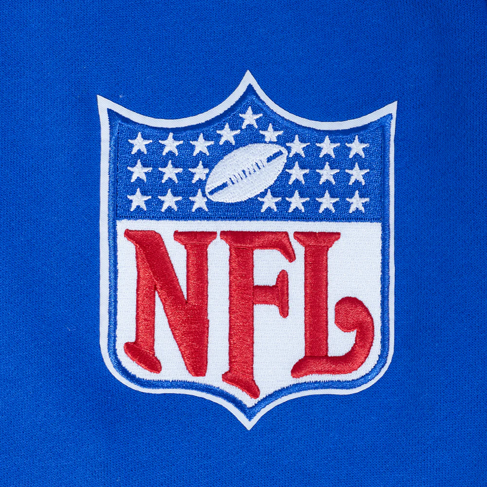 NFL BUFFALO BILLS BEST OF MEN'S DROP SHOULDER FLC PO HOODIE (ROYAL BLUE) - Image 15