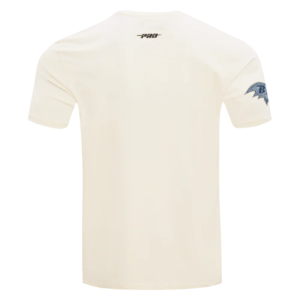 NFL BALTIMORE RAVENS VARSITY BLUES MEN'S TEE (LINEN) - Image 3
