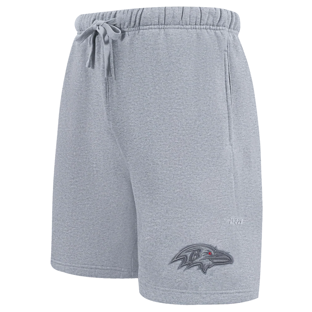 NFL BALTIMORE RAVENS NEUTRAL MEN'S SHORT (DARK HEATHER GRAY)