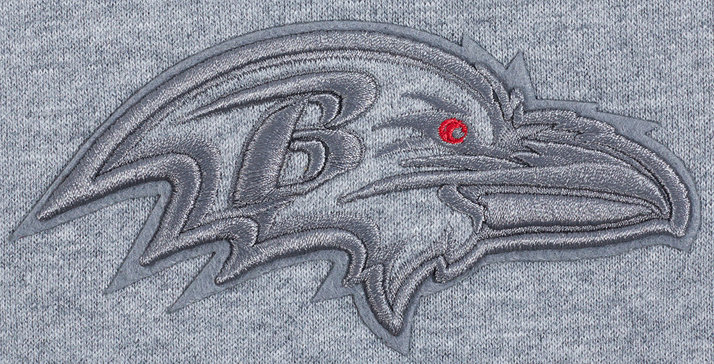 NFL BALTIMORE RAVENS NEUTRAL MEN'S SHORT (DARK HEATHER GRAY) - Image 6