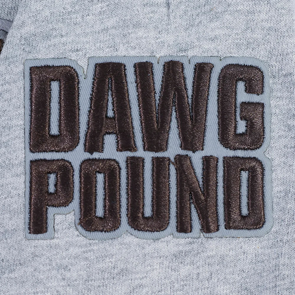 NFL CLEVELAND BROWNS CLASSIC LITTLE BOY'S SS TEE (HEATHER GREY) - Image 5