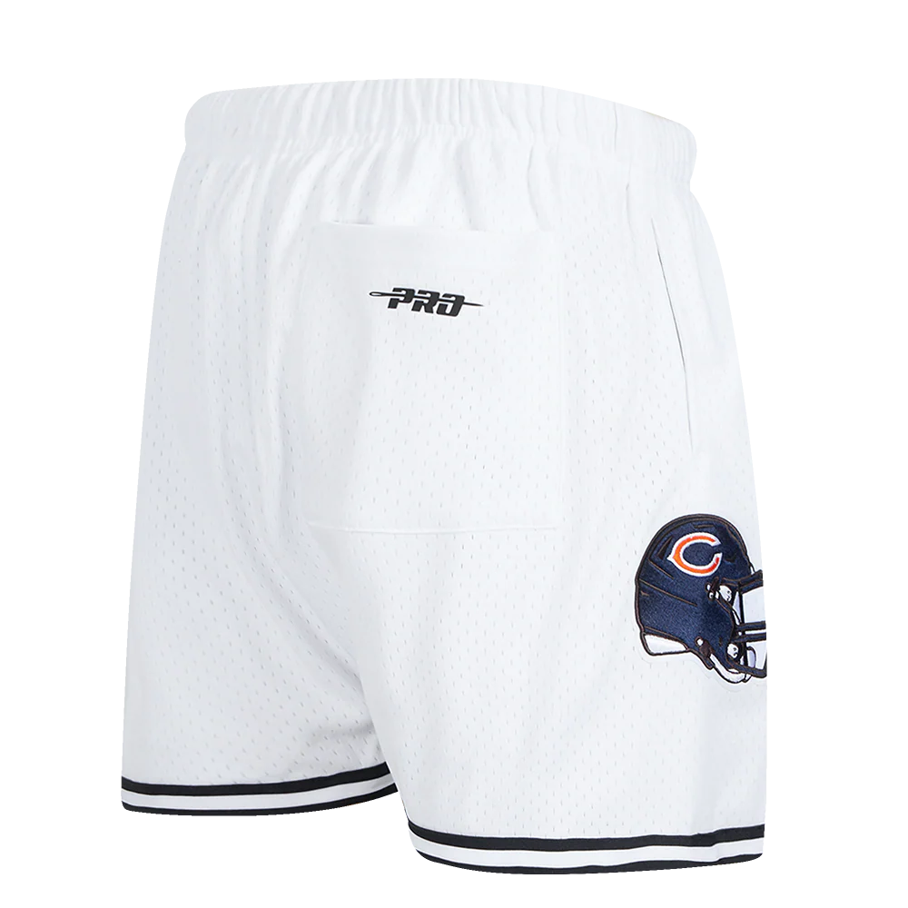 NFL CHICAGO BEARS MESH SHORT (WHITE/MIDNIGHT NAVY) - Image 3