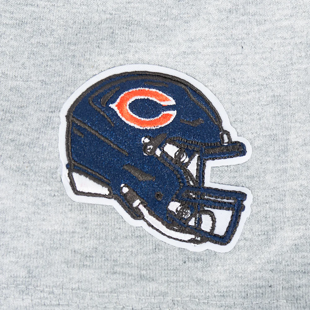 NFL CHICAGO BEARS CLASSIC BIG GIRL'S SS BOXY TEE (HEATHER GREY) - Image 6