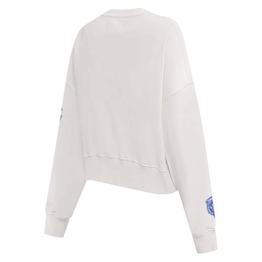NFL CHICAGO BEARS VARSITY BLUES WOMEN'S CREWNECK (LINEN) - Image 4