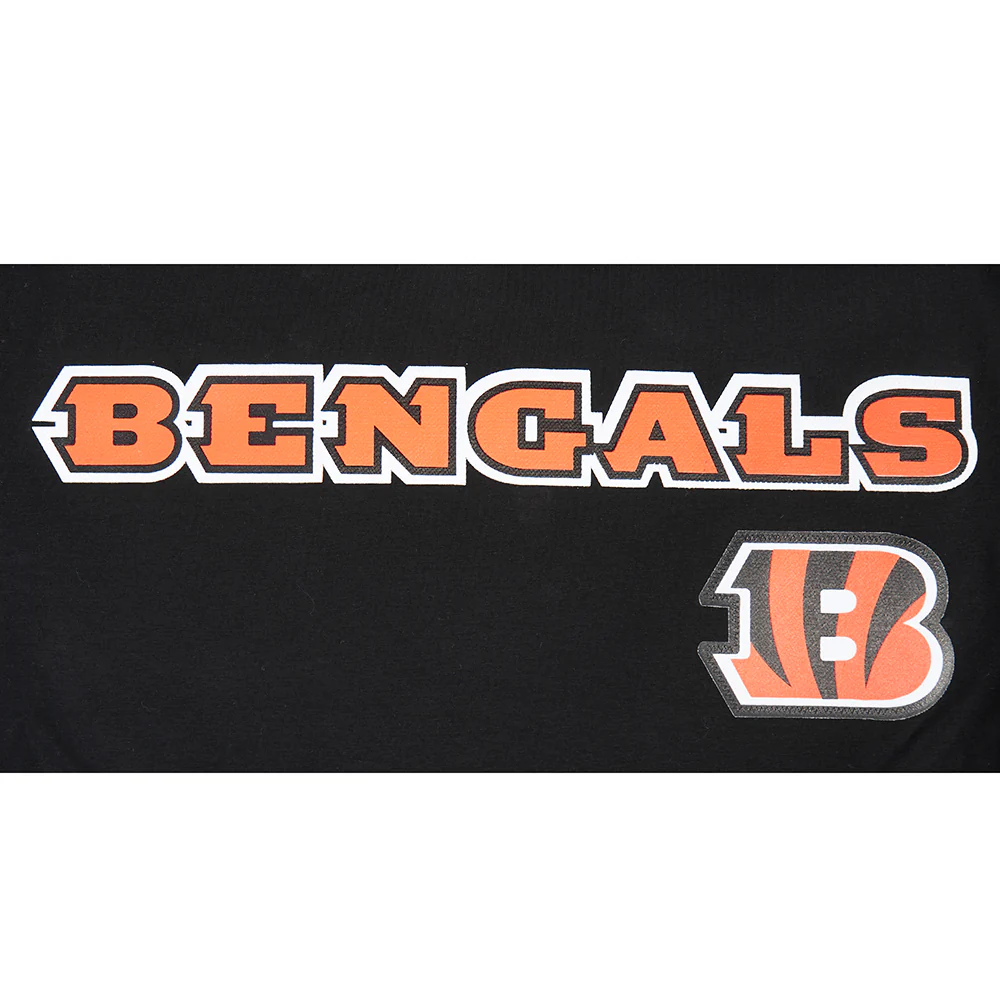 NFL CINCINNATI BENGALS CLASSIC MESH SJ STRIPED TEE (BLACK/ORANGE) - Image 12