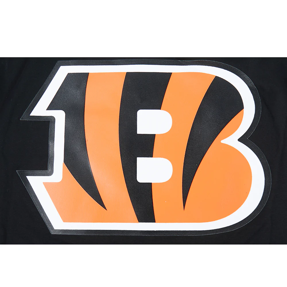 NFL CINCINNATI BENGALS CLASSIC MESH SJ STRIPED TEE (BLACK/ORANGE) - Image 6