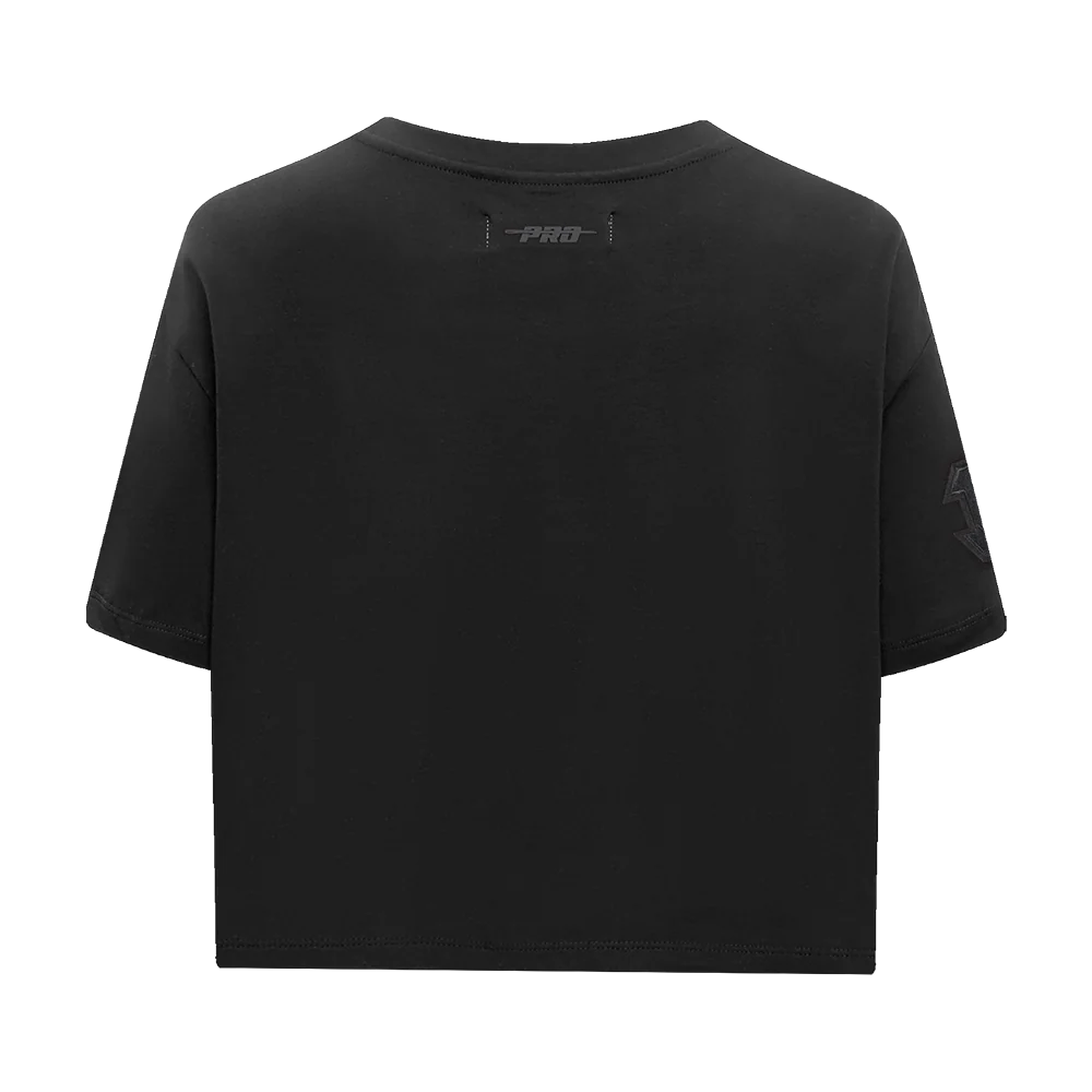NFL CINCINNATI BENGALS NEUTRAL WOMEN'S BOXY TEE (BLACK) - Image 3