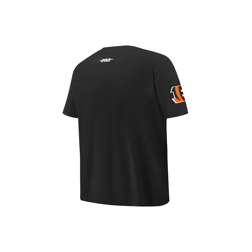 NFL CINCINNATI BENGALS CLASSIC LITTLE BOY'S SS TEE (BLACK) - Image 4