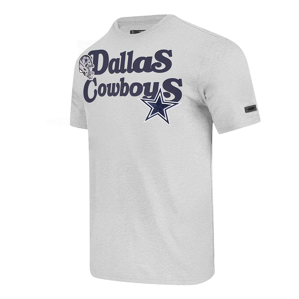 NFL DALLAS COWBOYS SOUVENIR MEN'S SINGLE JERSEY TEE (HEATHER GREY) - Image 7