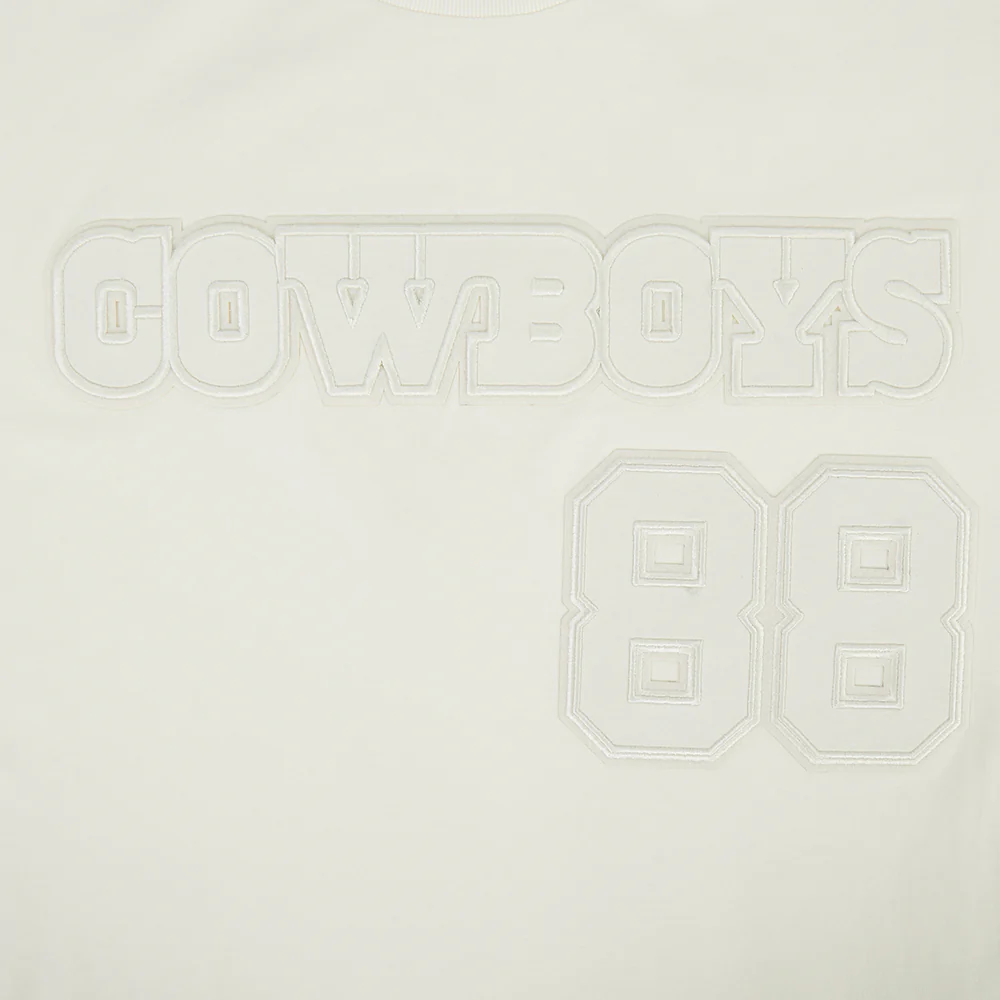 NFL DALLAS COWBOYS CEE DEE LAMB #88 NEUTRAL MEN'S CJ DROP SHOULDER T (EGGSHELL) - Image 5